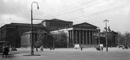 Szépművészeti Múzeum Fortepan fotón 1953-ban